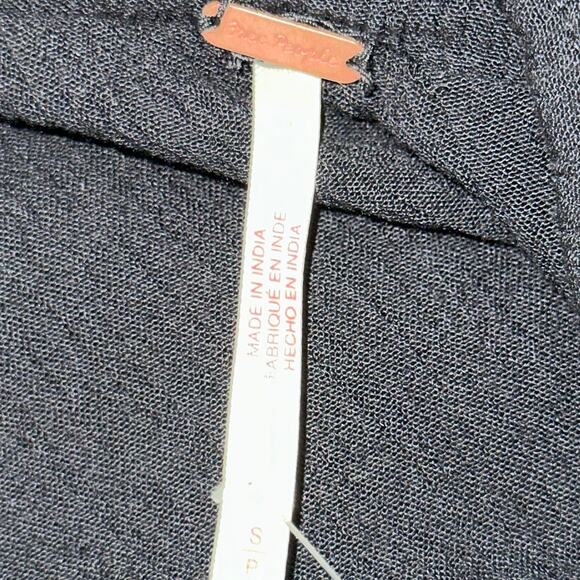 NWT Free People Black Martini Kaftan One Shoulder Maxi Dress (S) - Picture 11 of 13